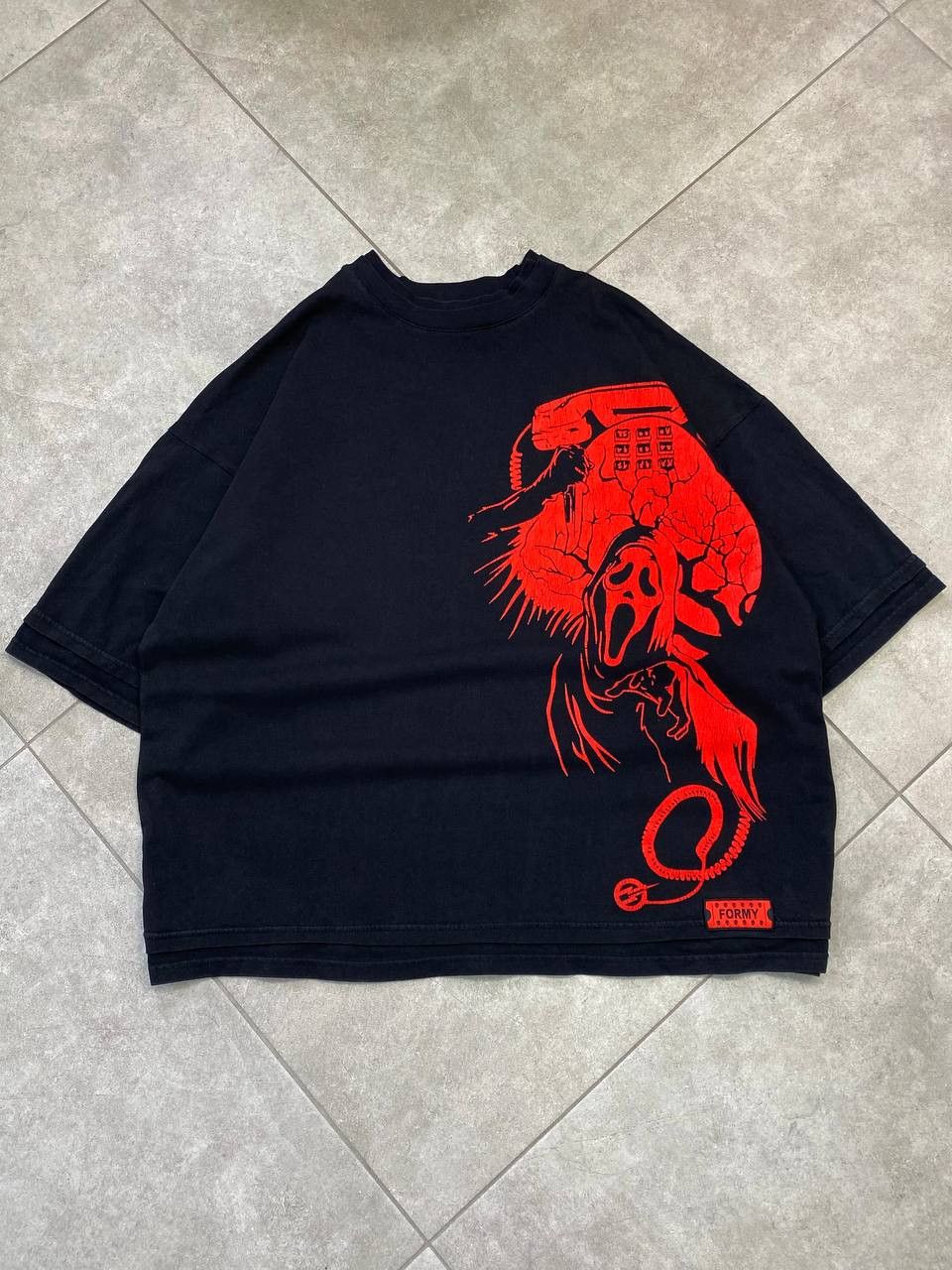 Other Formy Studio Y2k Scream Printing Oversized T Shirt