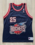 Vintage Champion Robert Horry 25 Houston Rockets Sz 44 T-Shirts, Hoodie, Sweatshirt | FlexRushtees.com