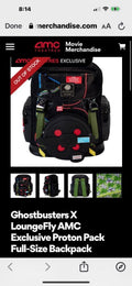 Other Loungefly Amc Le Full Size Proton Pack Ghostbusters Backpack