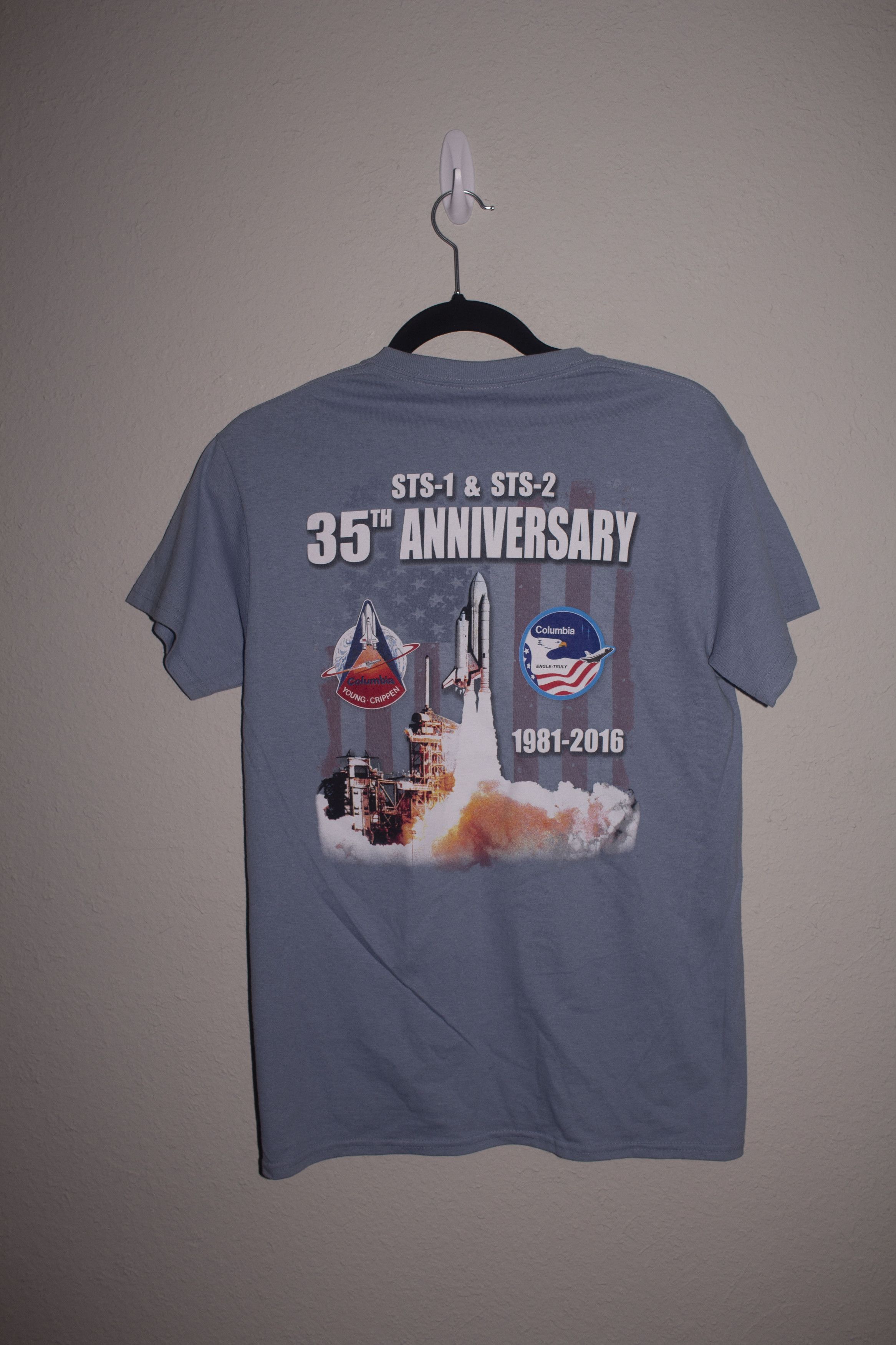 Vintage 2016 Nasa Anniversary T Shirt