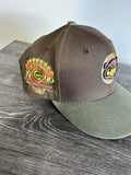 New Era 7 1 8 Chicago Cubs Brown Fitted
