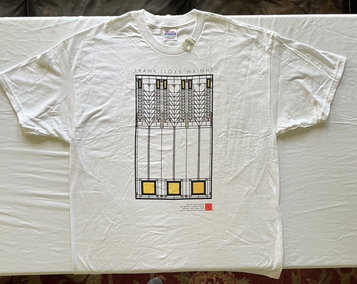 Hanes 1993 Vintage Frank Lloyd Wright Art Tee Hoodie, Sweatshirt | FlexRushtees.com