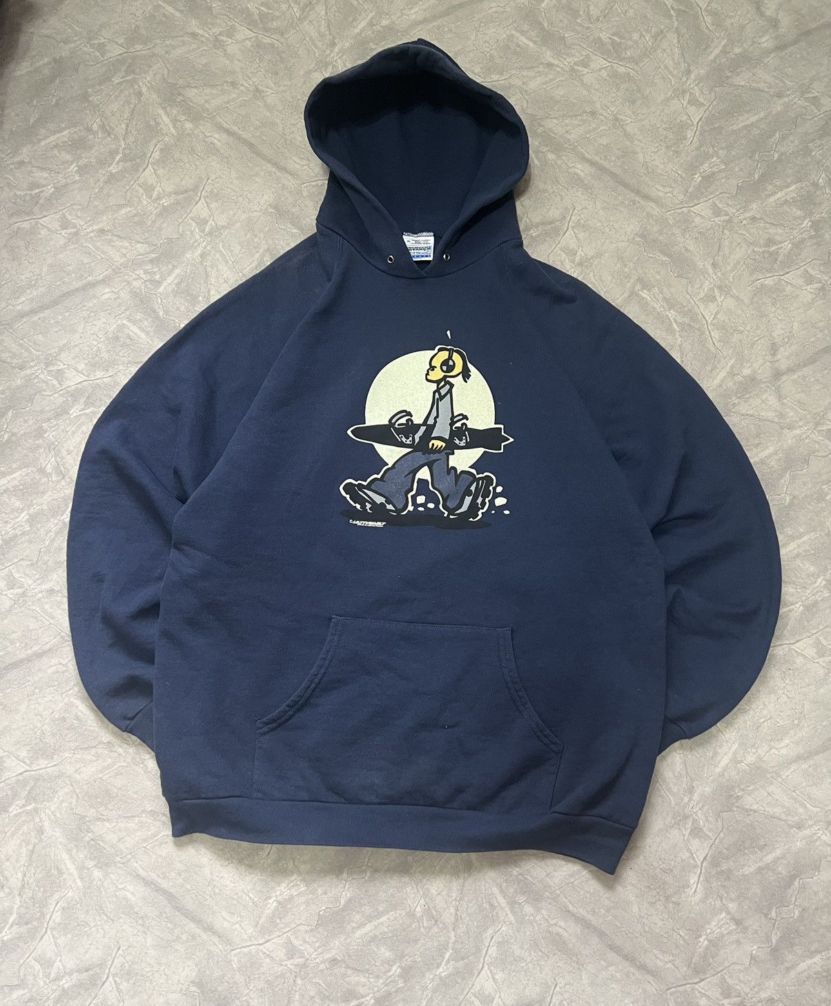 Band Tees Vintage Y2k Screen Stars Skater Hoodie