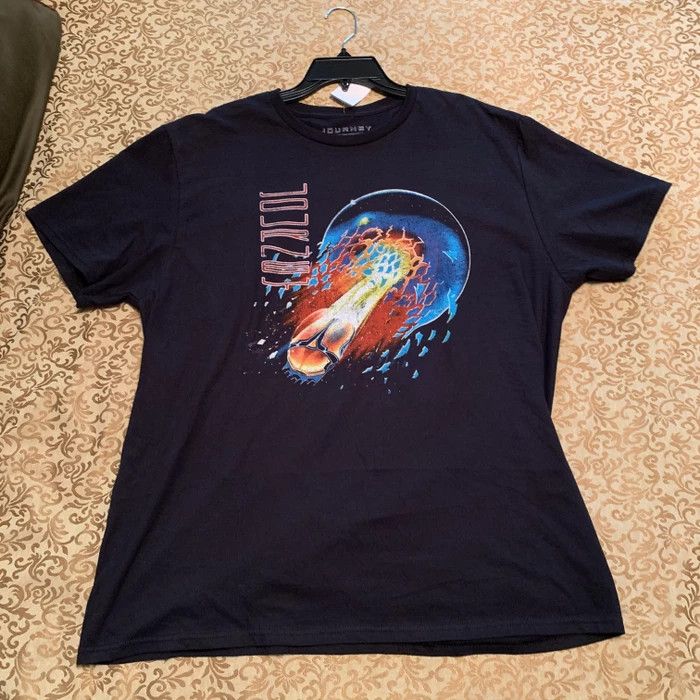Band Tees Deadstock Journey Retro Album Tee Hoodie, Sweatshirt | FlexRushtees.com