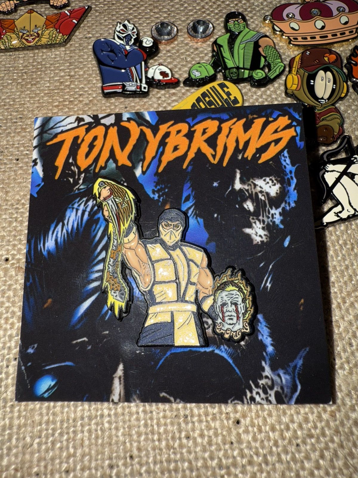 Other Tony Brimz Halloween Pin