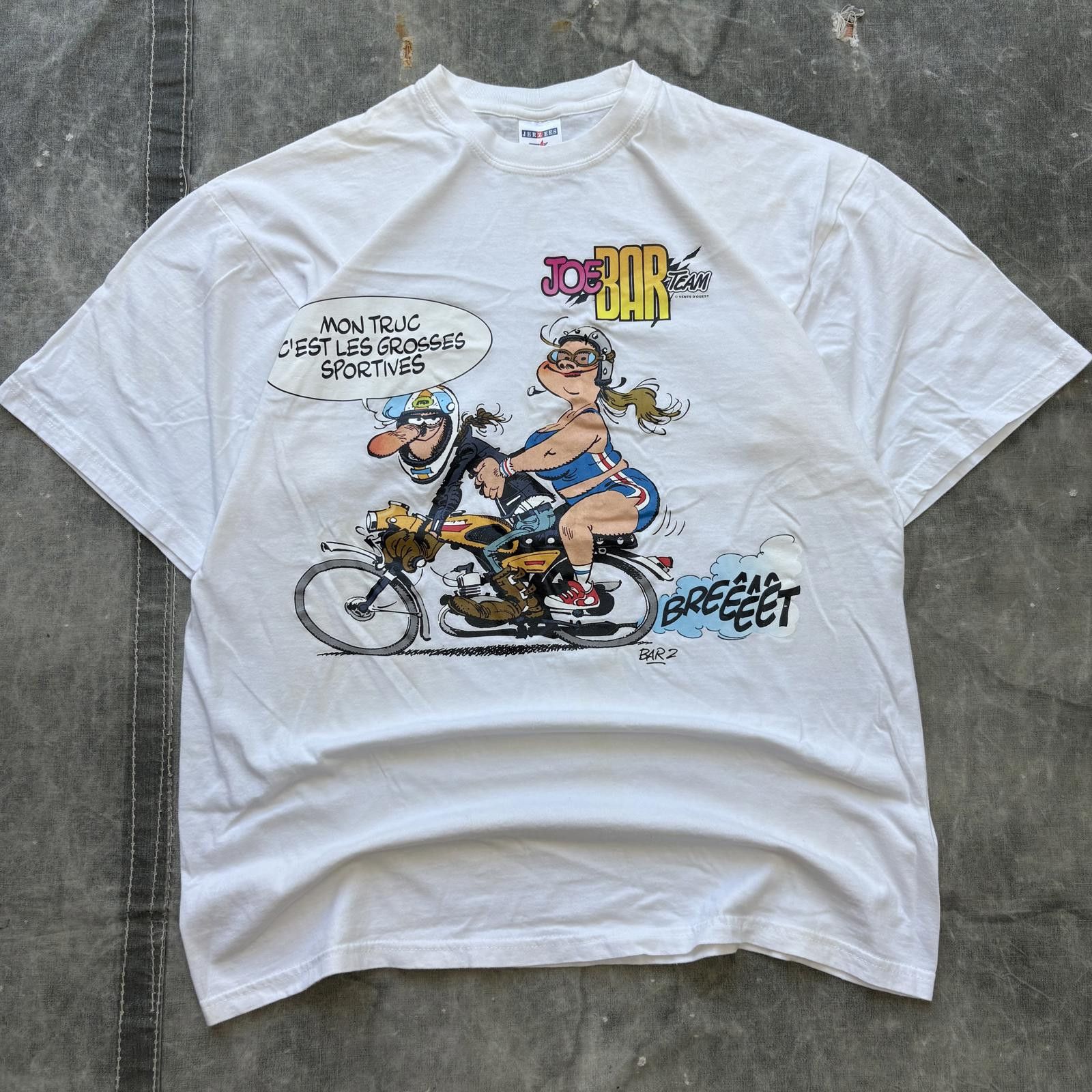 Jerzees Vintage Y2k Fat Sporty Women Motorcycle Funny French Shirt Hoodie, Sweatshirt | FlexRushtees.com