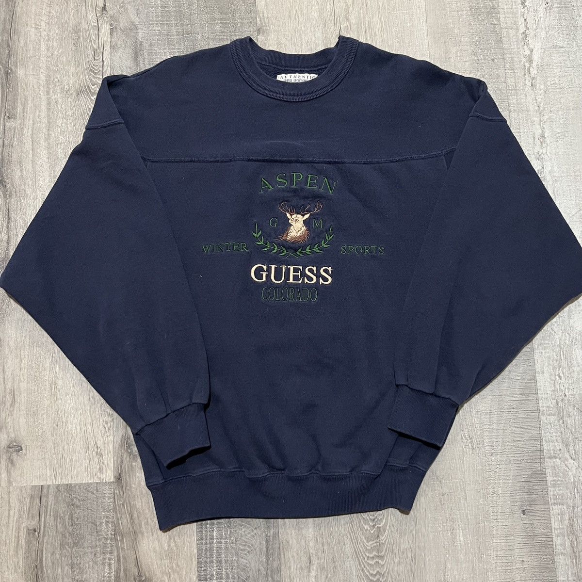 Vintage Vtg Guess Usa Georges Marciano Aspen Winter Sport Sweatshirt T-Shirts, Hoodie | FlexRushtees.com