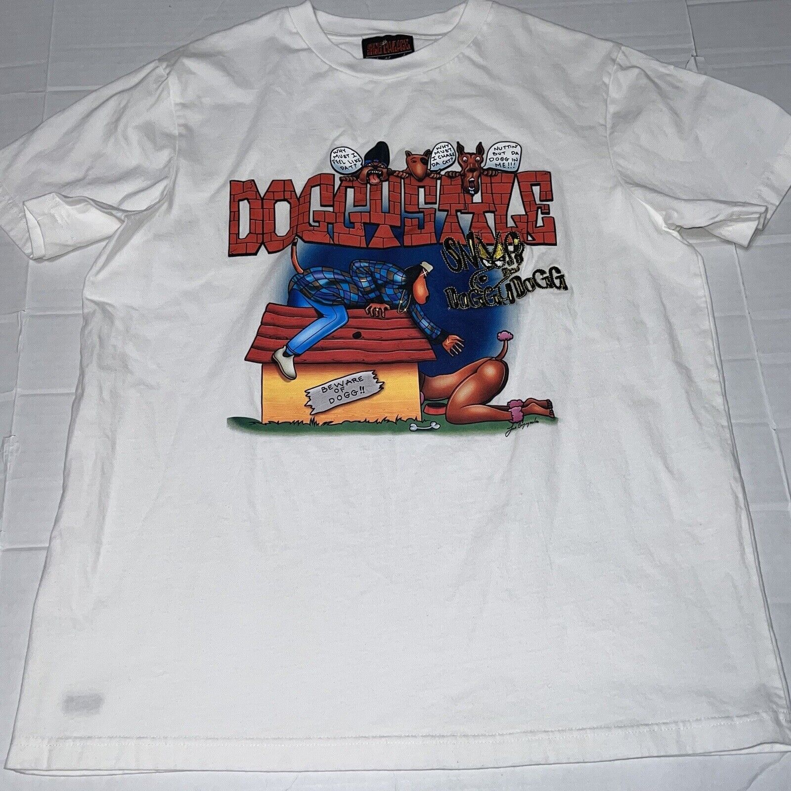 Dogg Snoop Dogg Doggystyle Mens Small Shoe Palace Joe Cool Shirt Hoodie, Sweatshirt | FlexRushtees.com