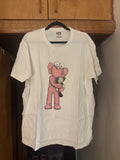 Kaws Uniqlo White T Shirt Hoodie, Sweatshirt | FlexRushtees.com
