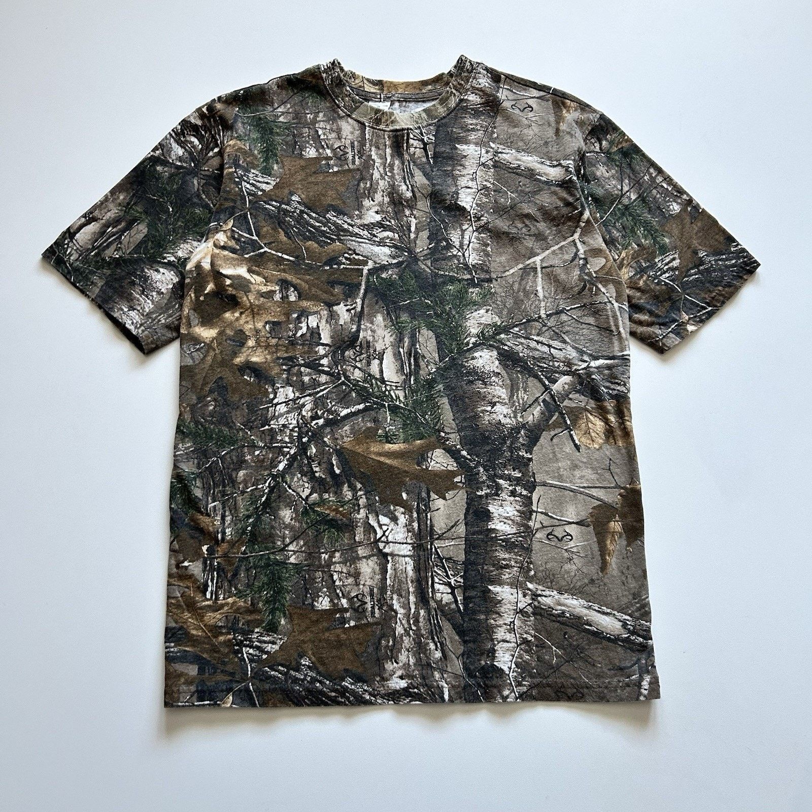 Realtree × vintage Realtree T-shirt Small Camo Outdoor Camouflage Rare Hoodie, Sweatshirt | FlexRushtees.com