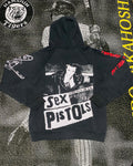Vintage Vtg Rare Hoodie Sex Pistols Anarchy In The Uk T-Shirts, Sweatshirt | FlexRushtees.com