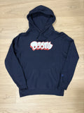 Doom Mf Doom Gas Drawls Hoodie Navy Blue