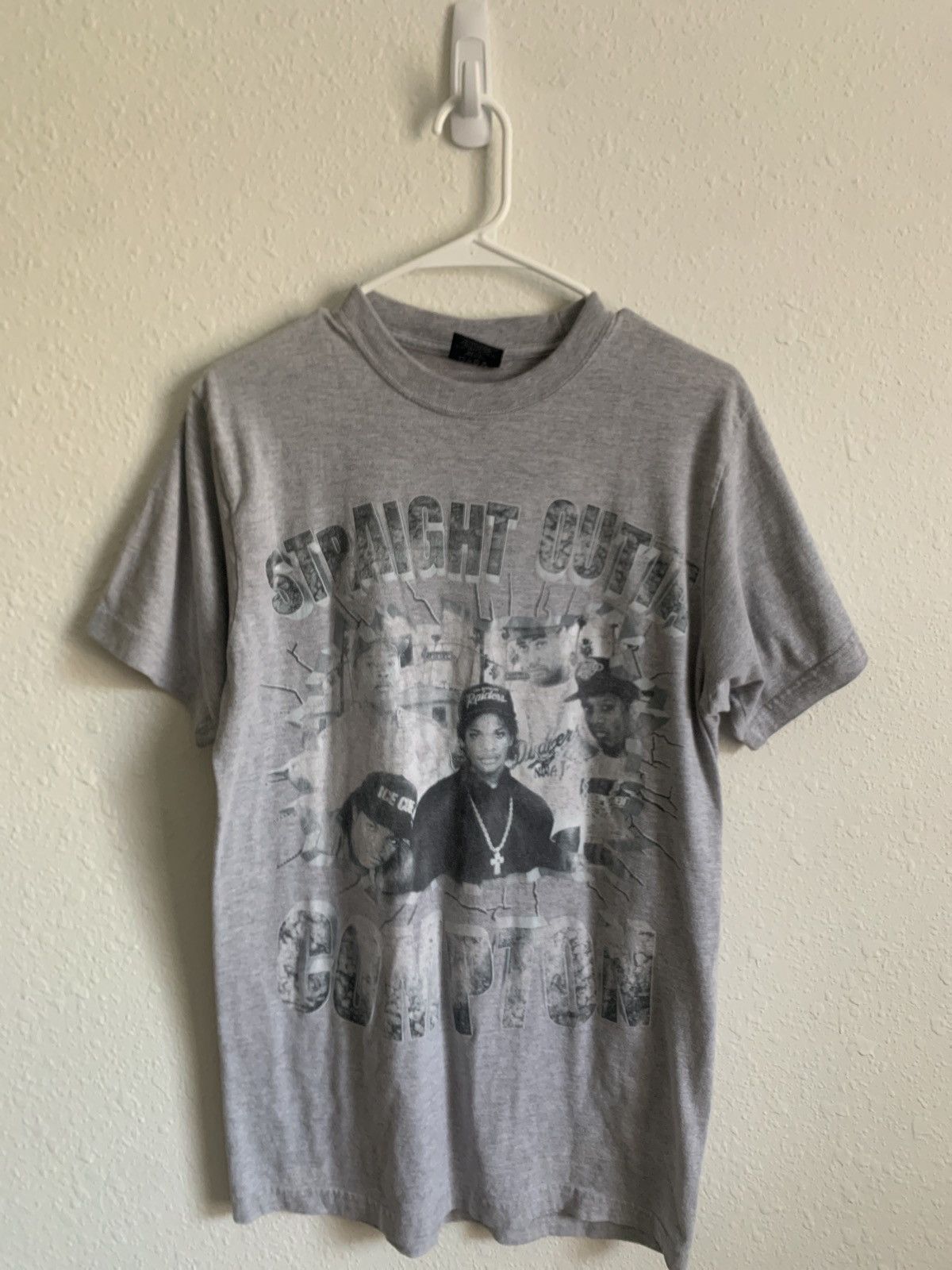 Vintage Straight Outta Compton Nwa Vintage Tee Hoodie, Sweatshirt | FlexRushtees.com