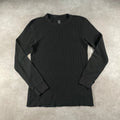 Fruit Of The Loom Fruit Of The Loom Black Waffle Crew Thermal Top Mens Large T-Shirts, Hoodie, Sweatshirt | FlexRushtees.com