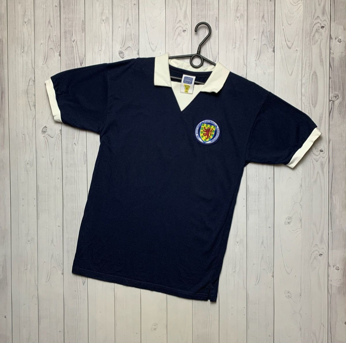 Vintage Scottish Soccer Tee Size M Retro Hoodie, Sweatshirt | FlexRushtees.com