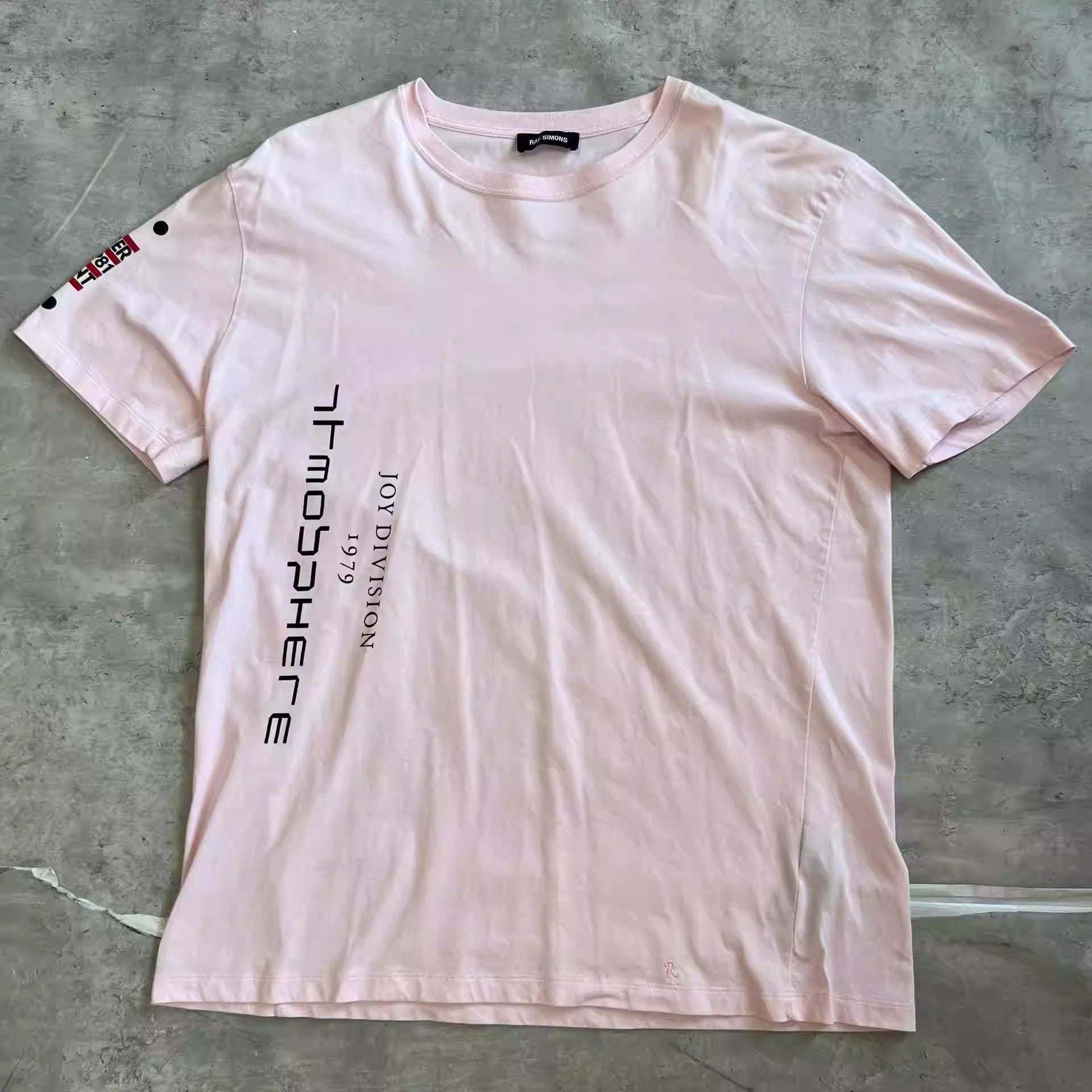 Simons Raf Simons 18ss Joy Division Short Sleeve T-Shirts, Hoodie, Sweatshirt | AU16VibeMintTees.com