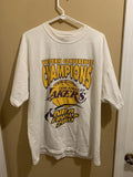 Nba Vintage Lakers Playoff Tee Hoodie, Sweatshirt | FlexRushtees.com