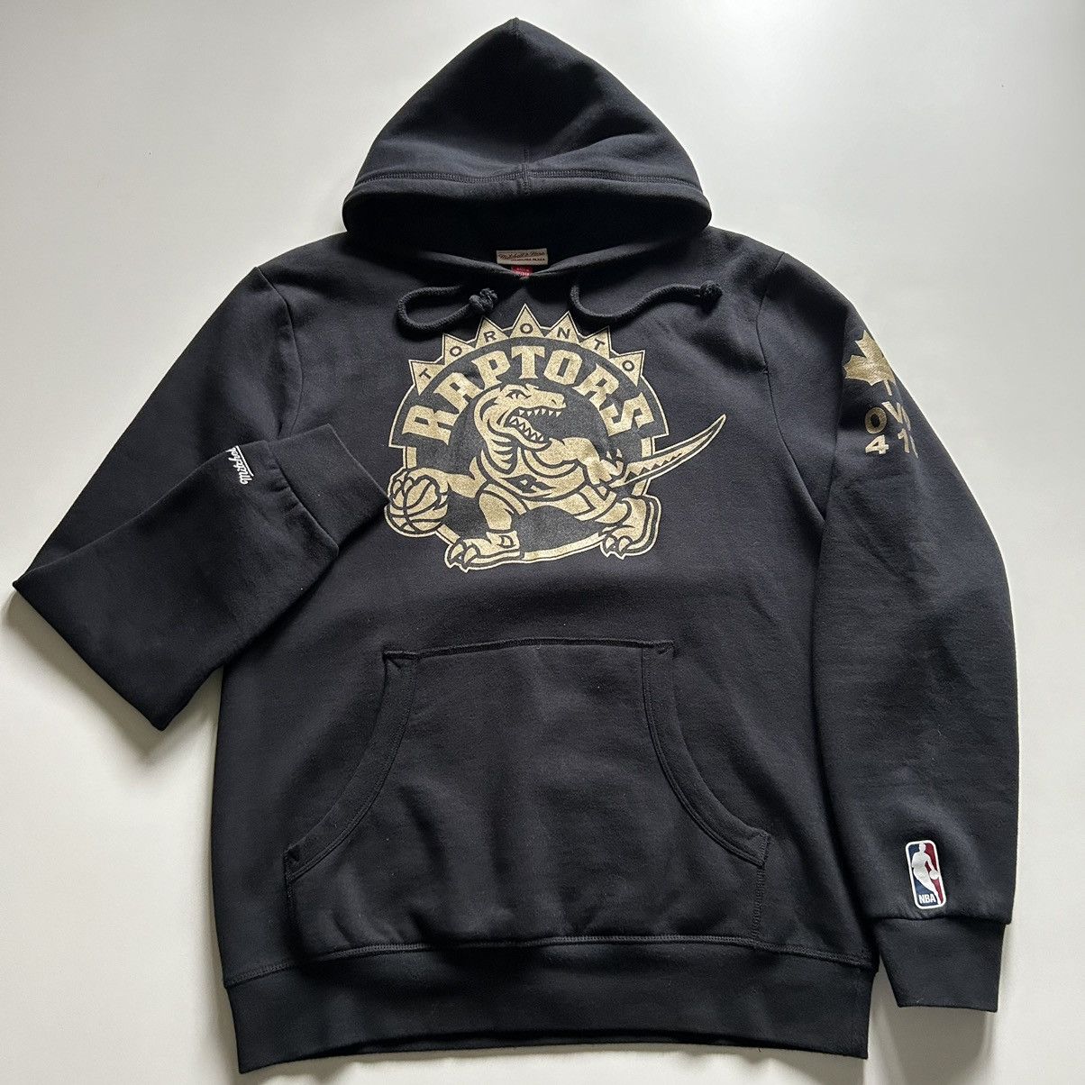 Nba X October S Very Own Ovo Toronto Raptors Nba Mitchell Ness Hoodie Large
