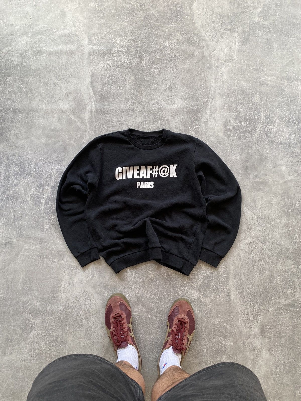 Vintage Y2k Adult Give A Fuck Paris Funny Slogan Tshirt Hoodie, Sweatshirt | FlexRushtees.com