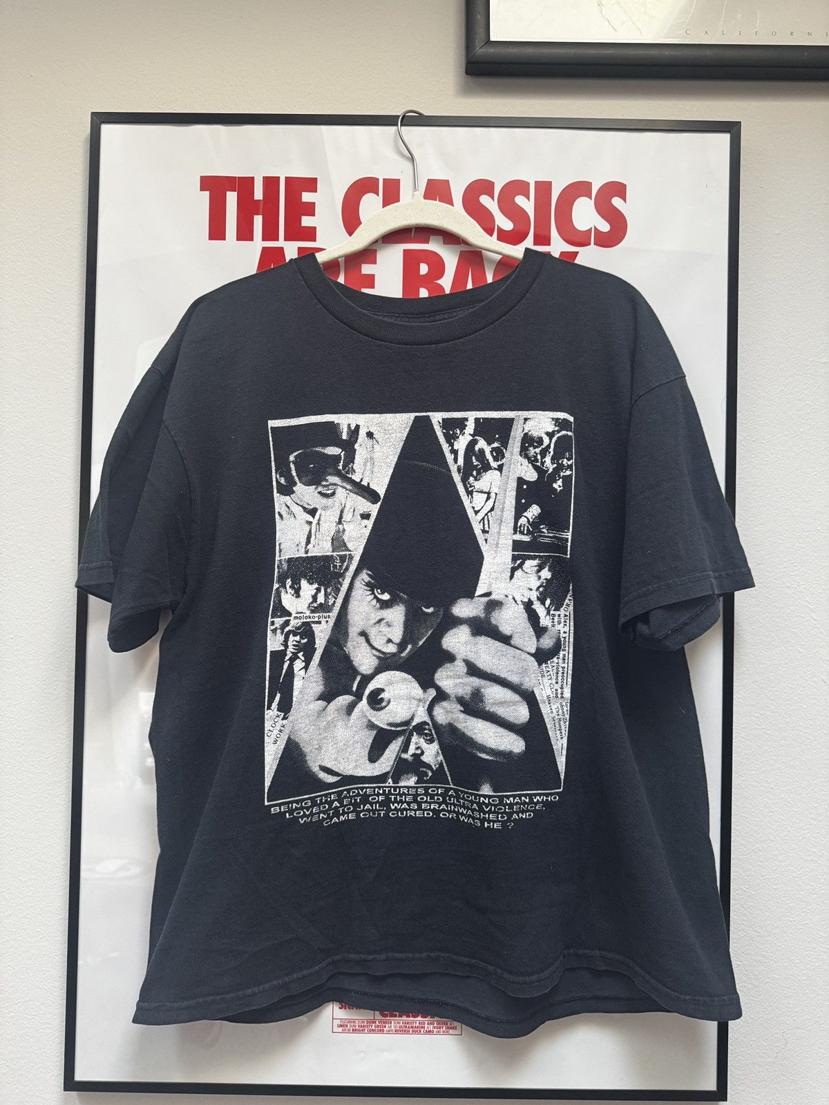 Vintage Clockwork Orange T Shirt Hoodie, Sweatshirt | FlexRushtees.com