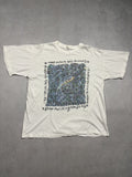 Vintage 1991 Ocean Environmental Art T Shirt Stop Polluting