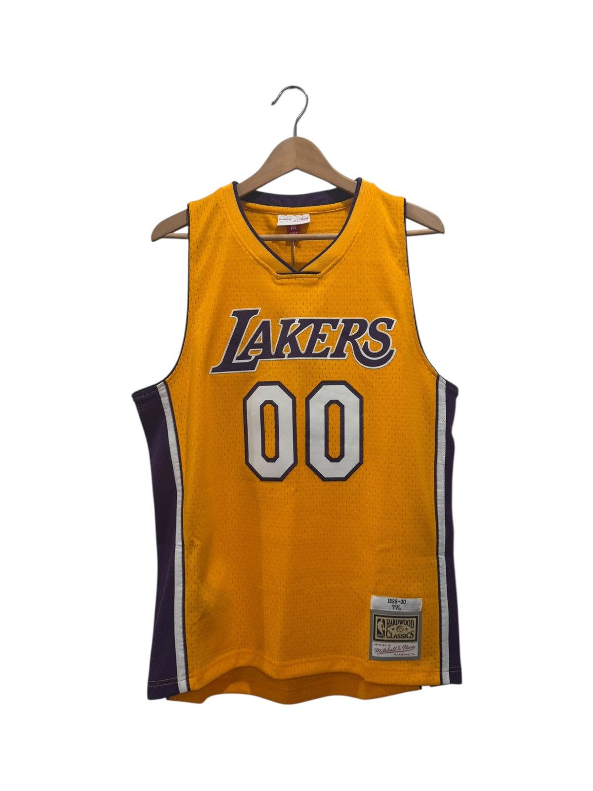Mitchell Ness Yvl Lakers Jersey Yellow T-Shirts, Hoodie, Sweatshirt | FlexRushtees.com