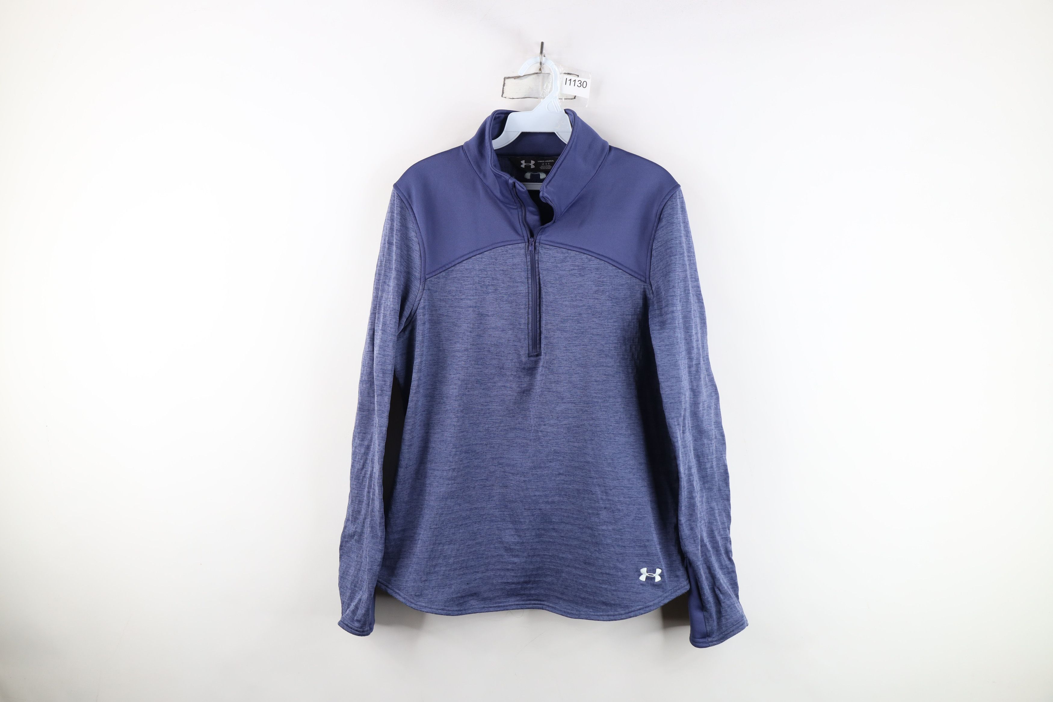 Armour Under Armour Thermal Fleece Lined Half Zip Sweater Blue