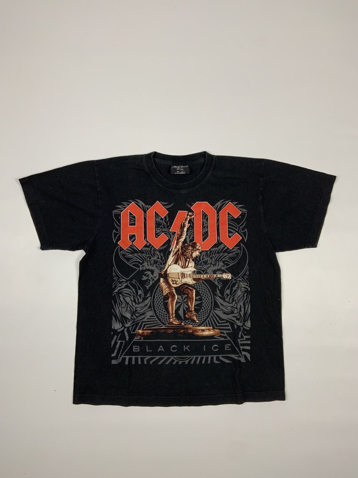 Levi S Vintage Clothing Ac Dc Vintage Black Ice Bootleg T Shirt Size L Hoodie, Sweatshirt | FlexRushtees.com