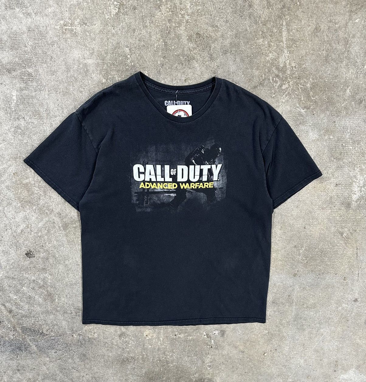 Vintage Call Of Duty Advanced Warfare Video Game Promo T Shirt