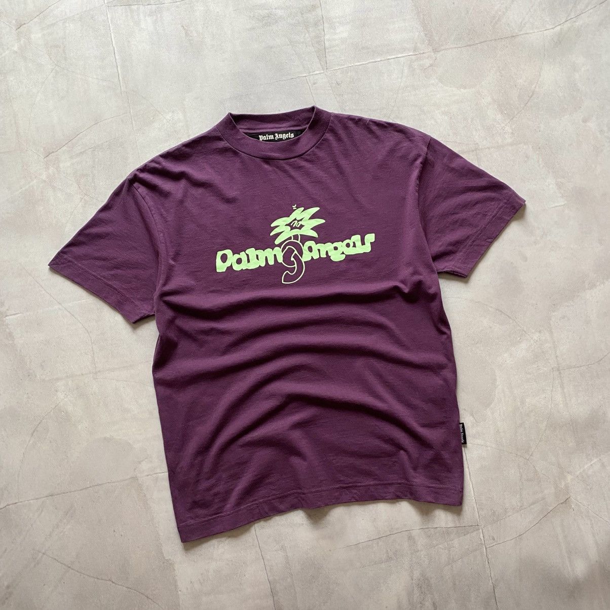 Japanese Brand X Palm Angels Rare Palm Angels Santiago Big Logo T Shirt Tee Shirt Japan Hoodie, Sweatshirt | FlexRushtees.com