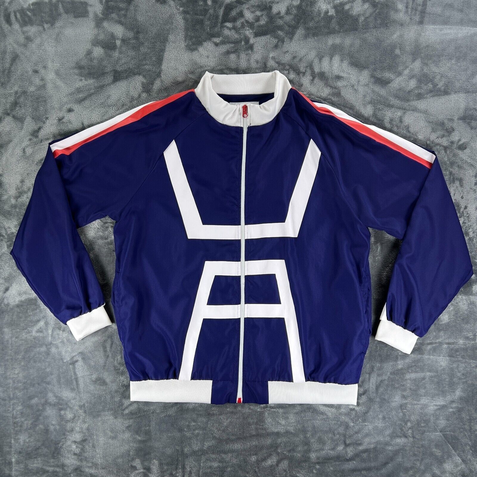 Other My Hero Academia Full Zip Men M Blue Windbreaker Japanese An