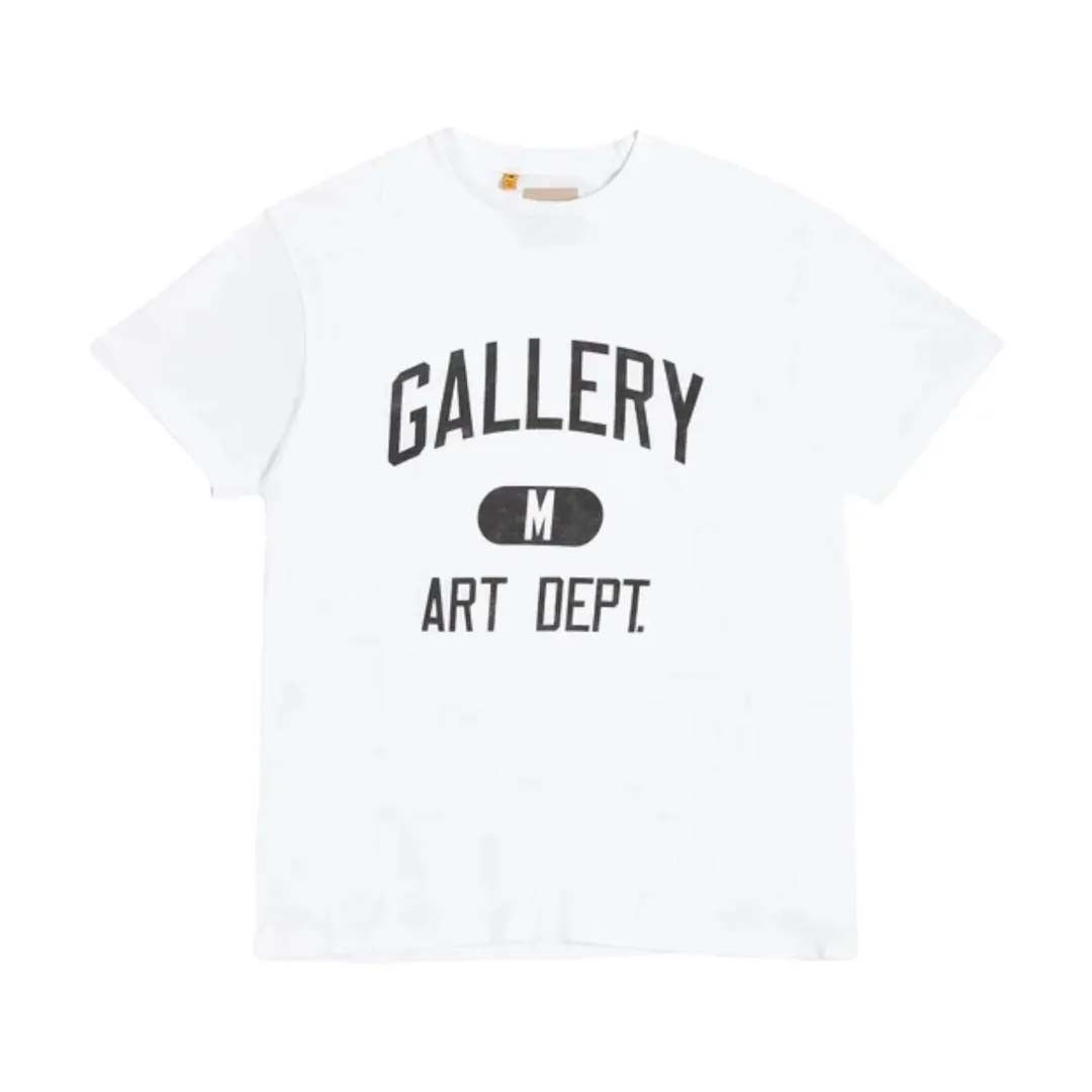 Gallery Dept Art Tee White Black Hoodie, Sweatshirt | FlexRushtees.com