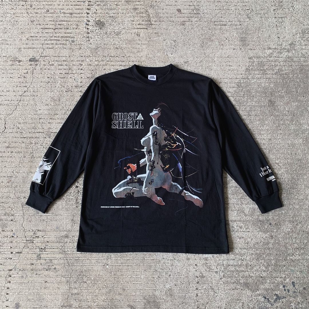 Vintage Ghost In The Shell Bootlegtees T-Shirts, Hoodie, Sweatshirt | FlexRushtees.com