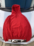 Need Gone Vintage Jerzees Blank Boxy Fit Hoodie Red