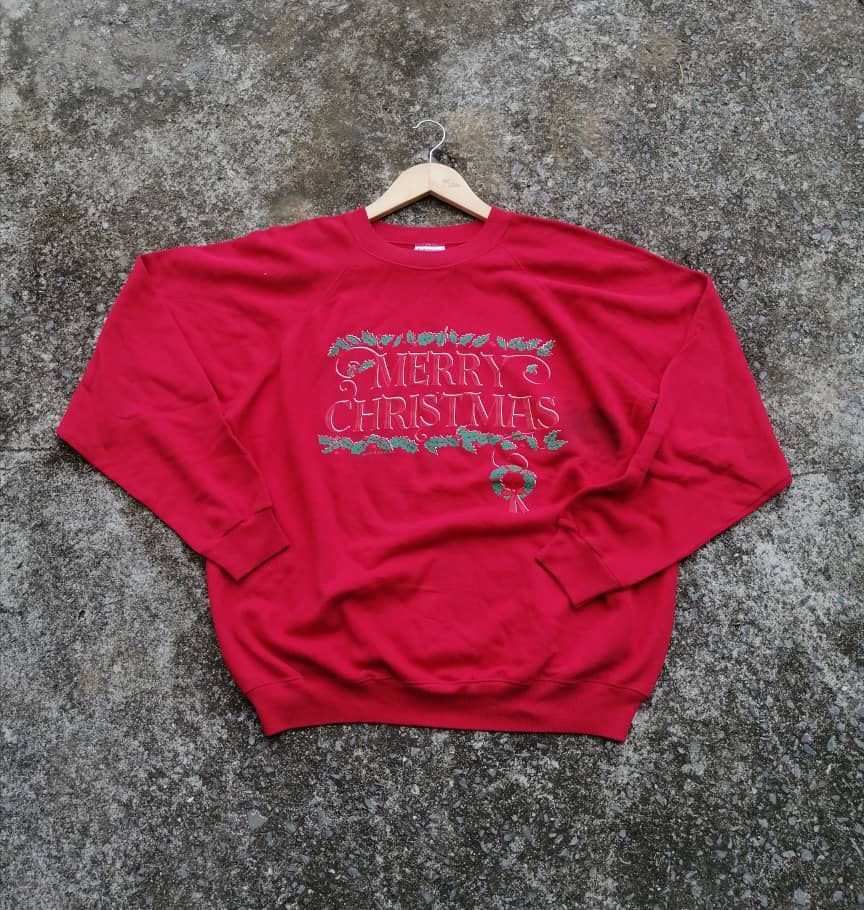 Vintage Hanes Christmas Sweatshirt