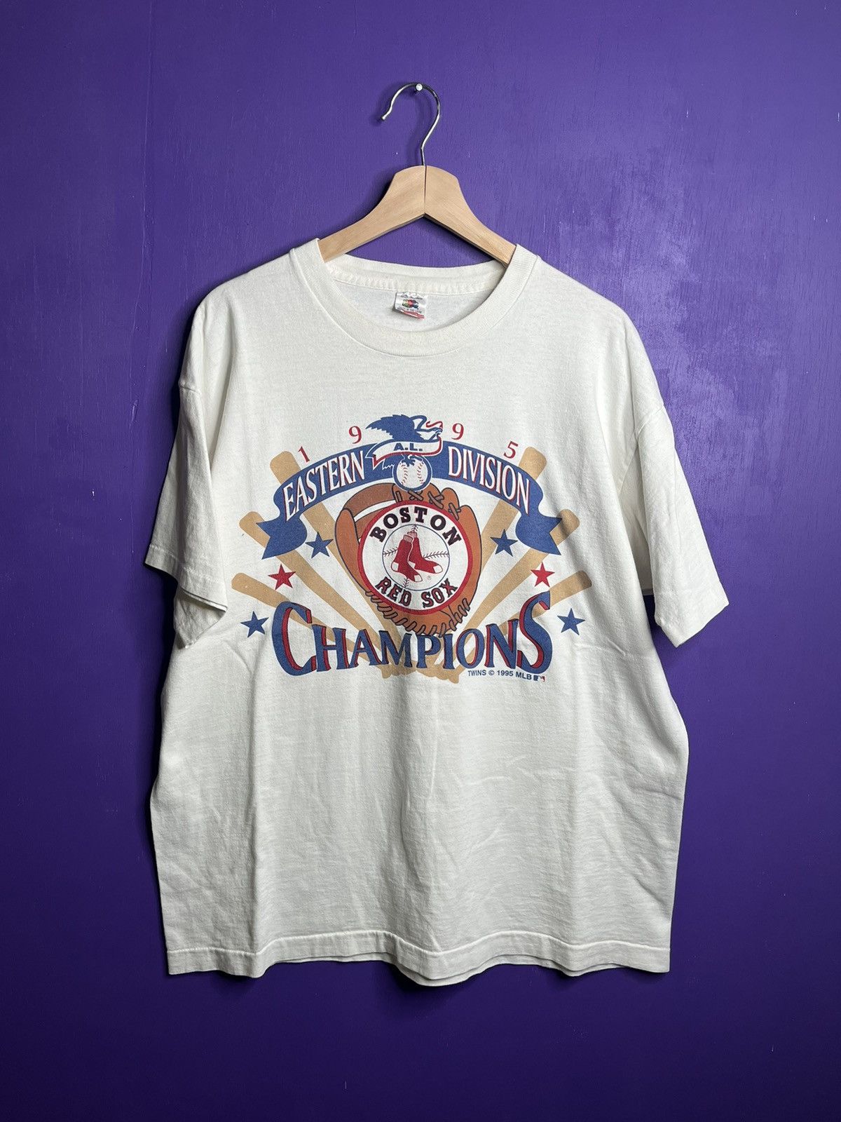 Vintage 1995 Boston Red Sox Ed Champs T Shirt