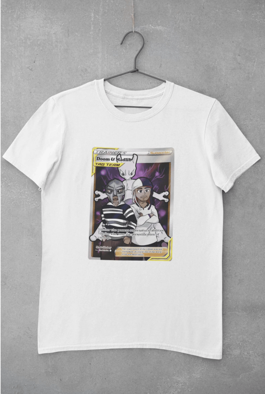 Other The Illest Villains Trading Card Shirt Mf Doom Madlib
