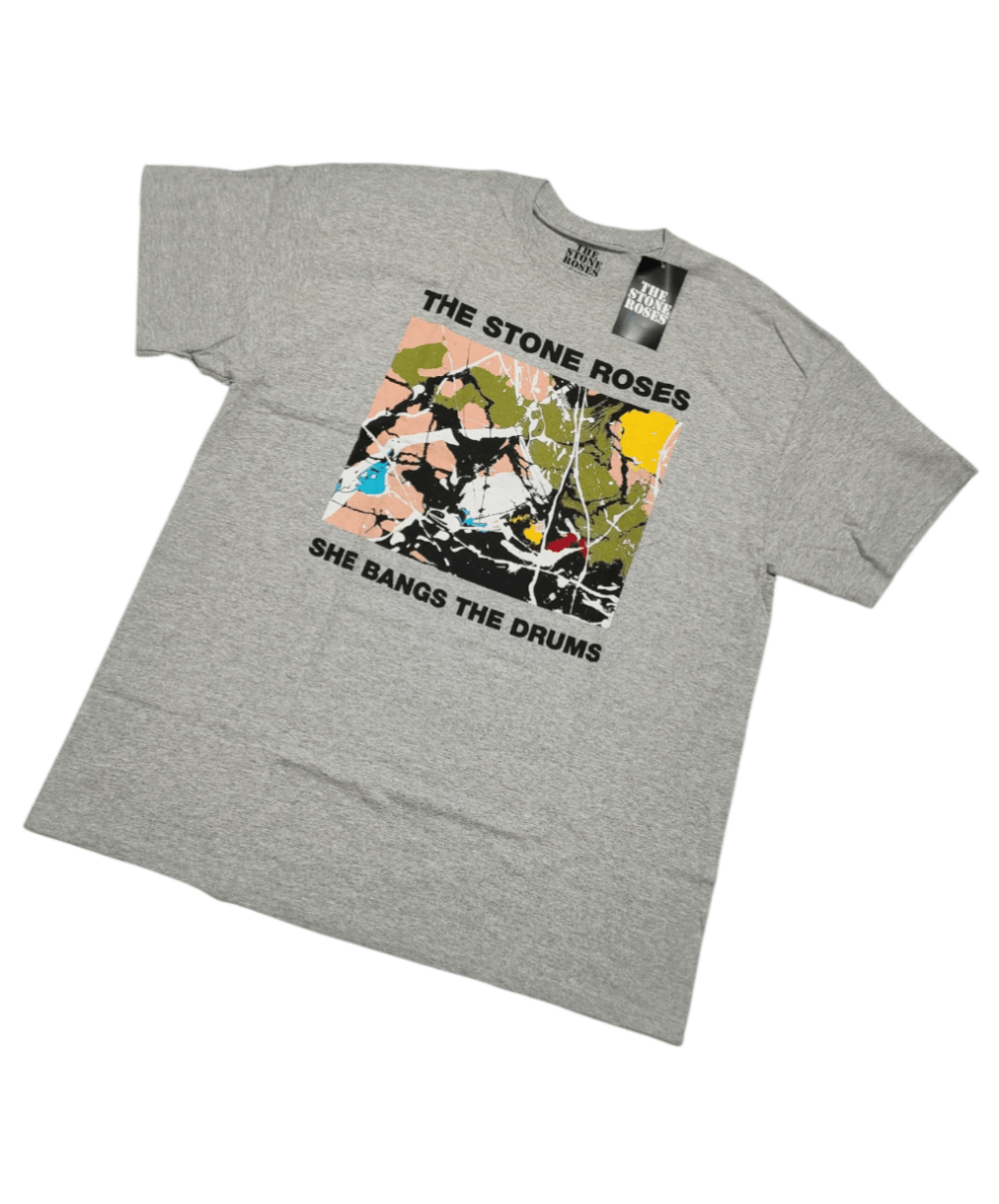 Vintage The Stone Roses She Bangs The Drums Britpop T Shirt Hoodie, Sweatshirt | FlexRushtees.com