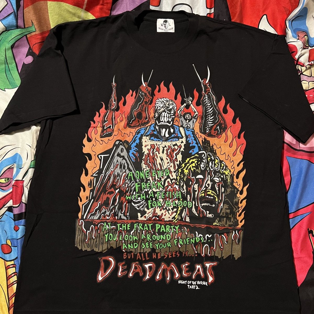 Warren Lotas Night Of The Butcher Deadmeat Warren Lotas 2xl Xxl T Shirt Hoodie, Sweatshirt | FlexRushtees.com