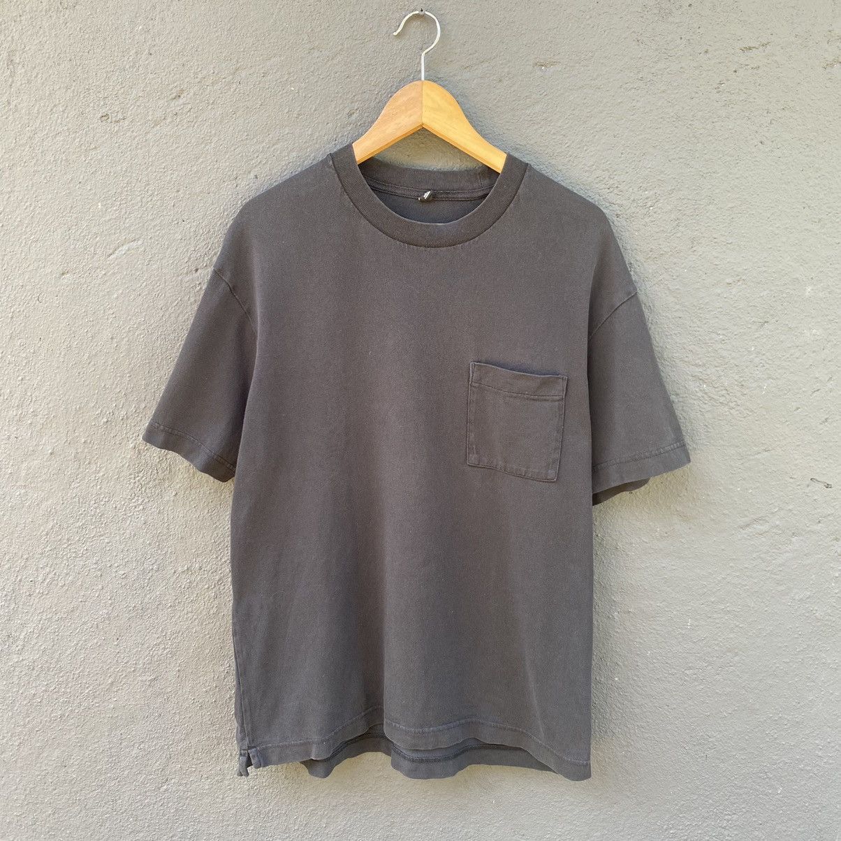 Thrashed Faded Uniqlo Erd Grunge Ghost Pocket Grail Tee Hoodie, Sweatshirt | FlexRushtees.com