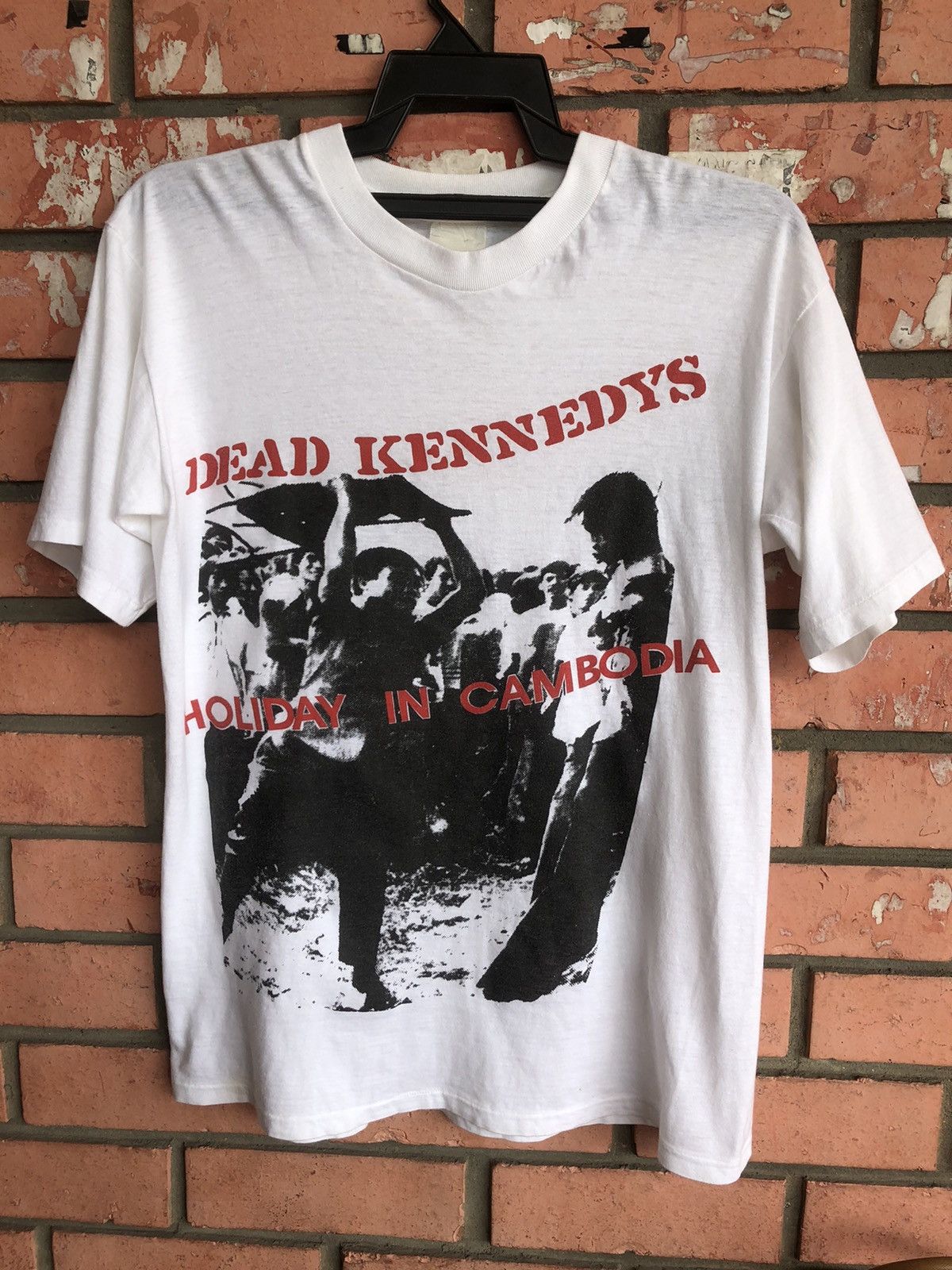 Dead Kennedys X Vintage Vintage Dead Kennedys Holiday In Combodia Tshirt Hoodie, Sweatshirt | FlexRushtees.com