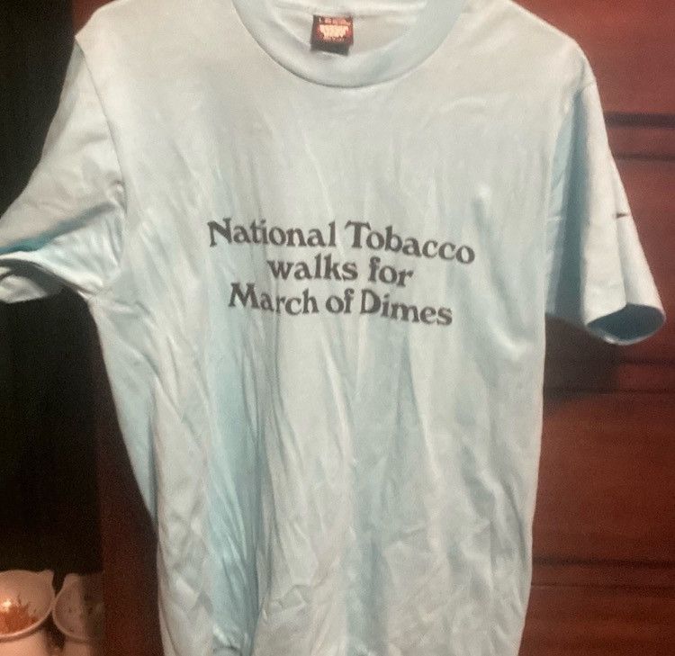 Other Screen Stars Vintage Charity Tobacco March Of Dimes Shirt