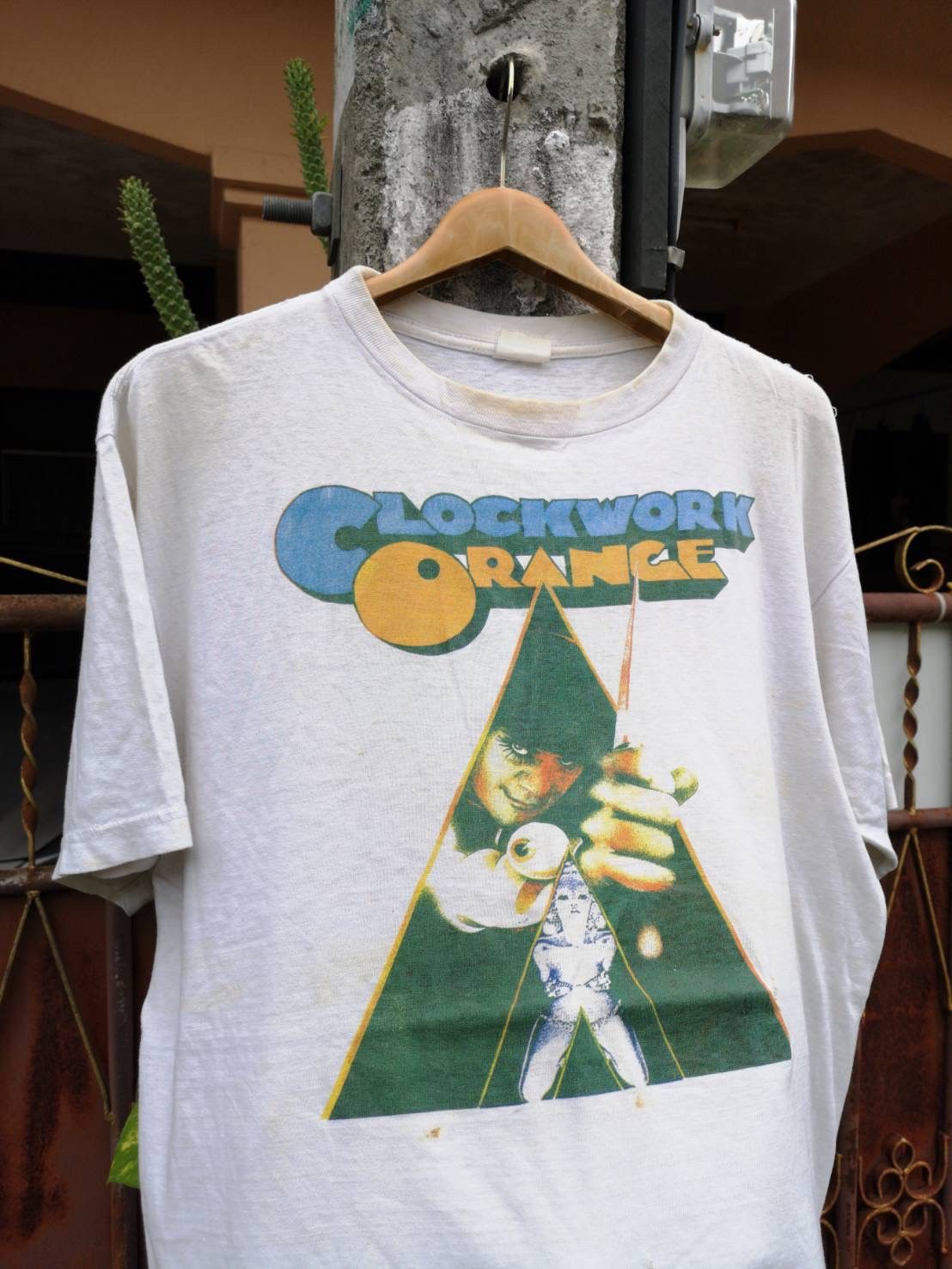 Vintage Clockwork Orange Promo Movie Tshirt 90 S
