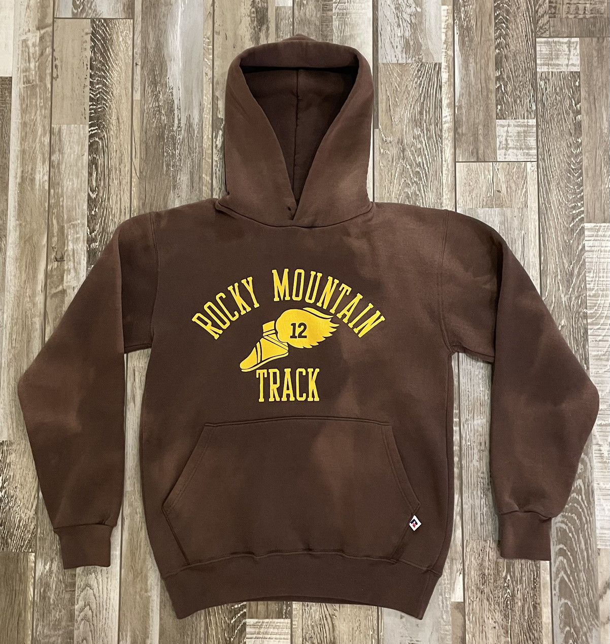 Vintage Rocky Mountain Track Hoodie