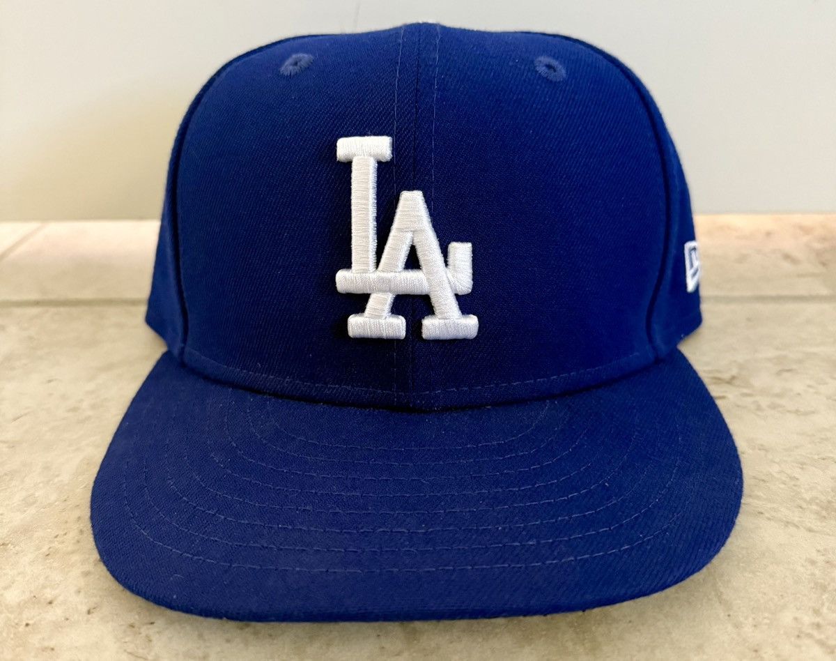 Era New Era La Dodgers 59fifty Official On Field Cap Size 7 1 8