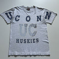 Vintage 90s Uconn Huskies Ncaa Spell Out T Shirt Large Rare Hoodie, Sweatshirt | FlexRushtees.com