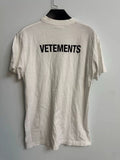 Vetements Classic White Staff T Shirt Size M Hoodie, Sweatshirt | FlexRushtees.com