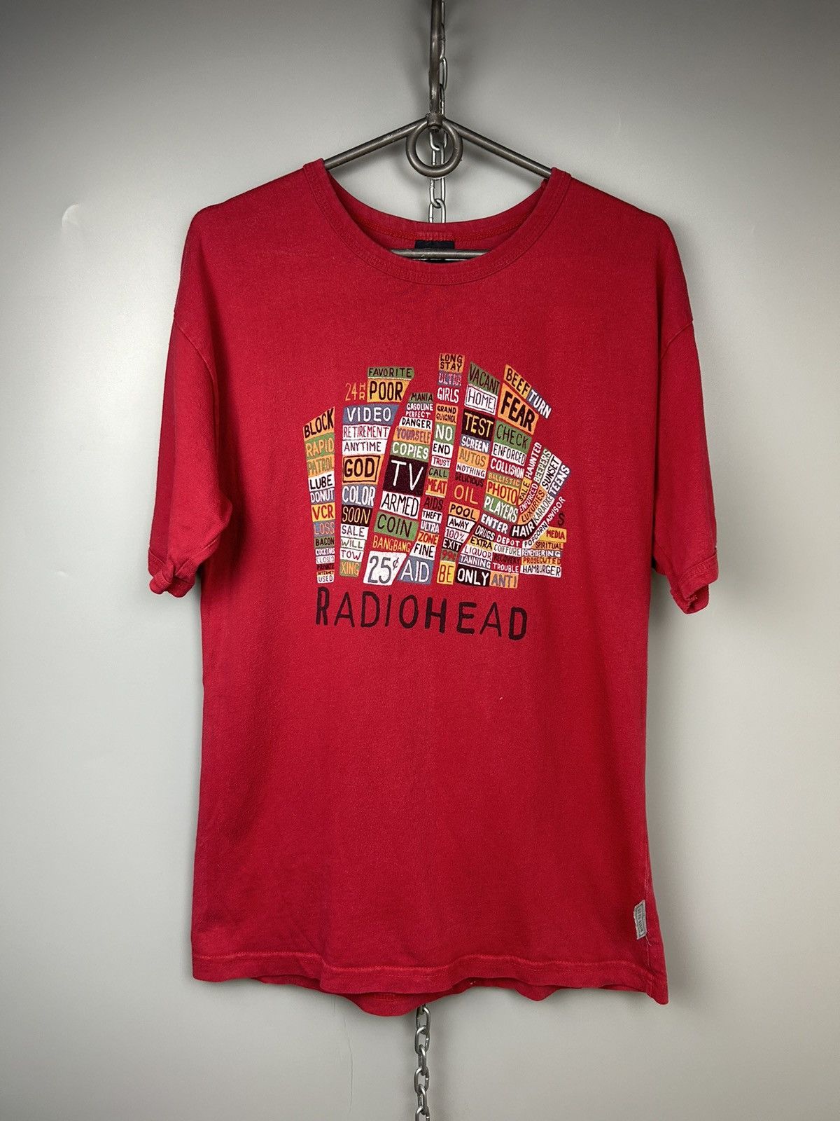 Vintage Radiohead T Shirt Hoodie, Sweatshirt | FlexRushtees.com