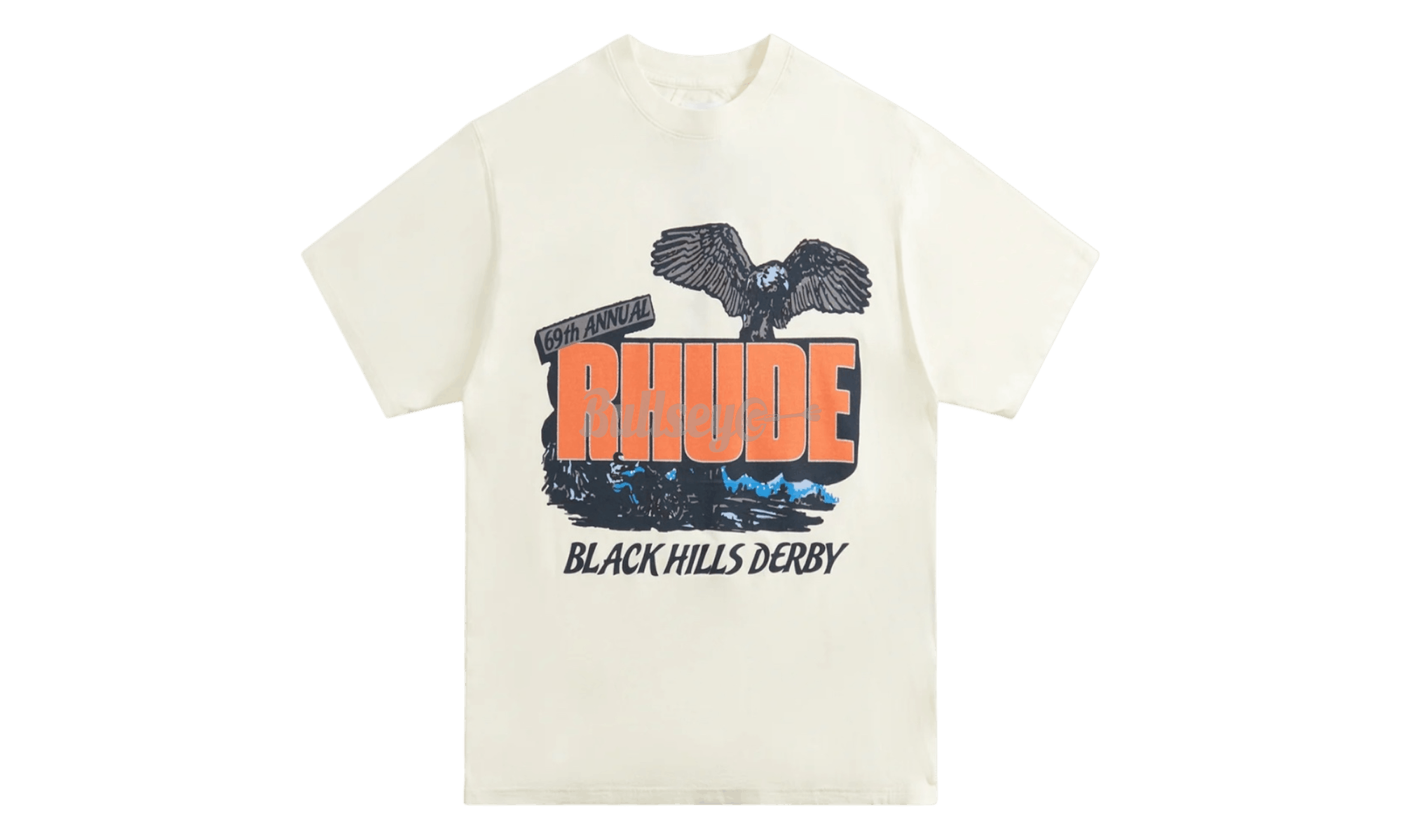 Rhude Black Hills Derby Cream T Shirt Hoodie, Sweatshirt | FlexRushtees.com