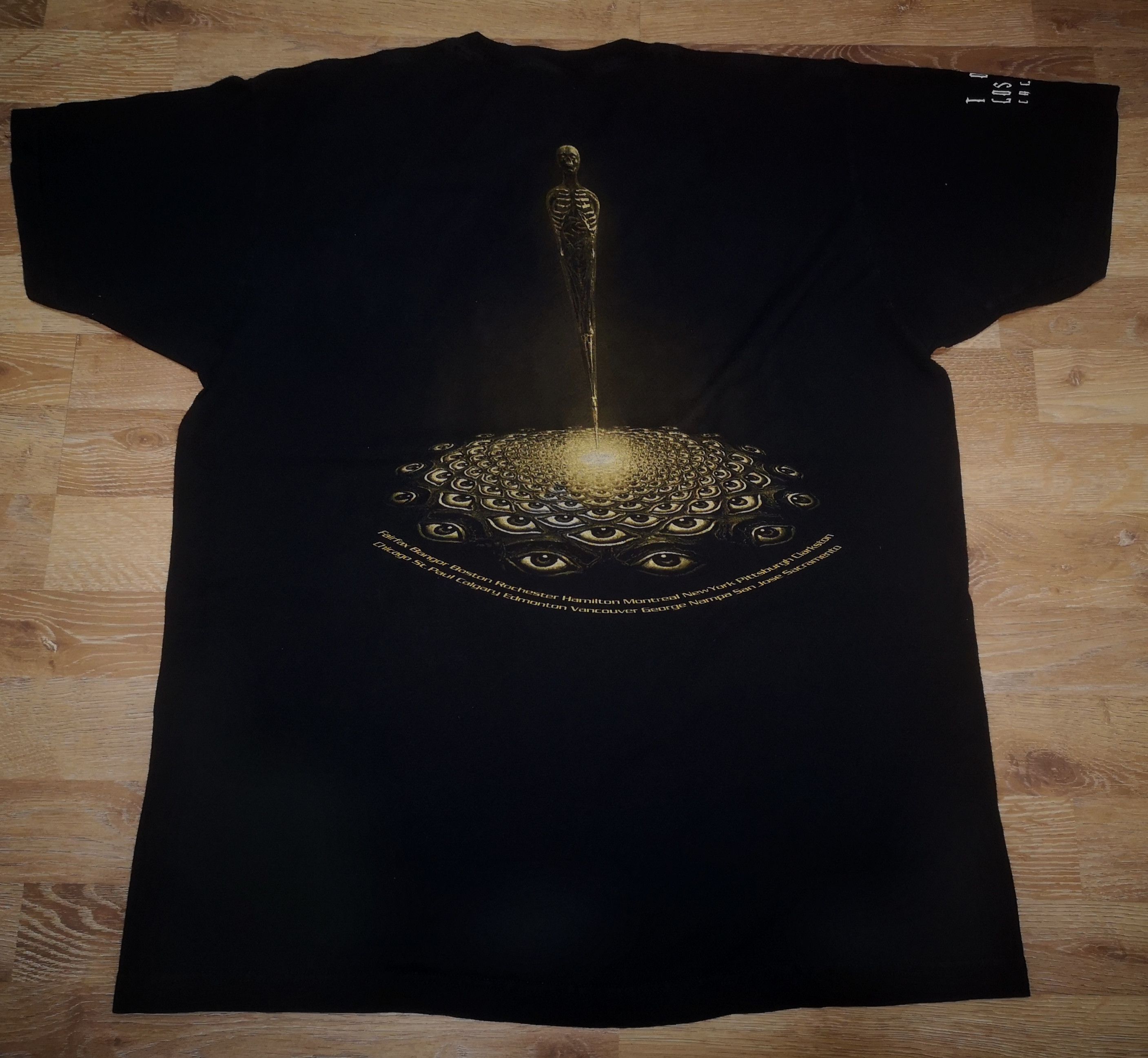 True Vintage Y2k Tool Band Los Angeles Tour Promo T Shirt Hoodie, Sweatshirt | FlexRushtees.com